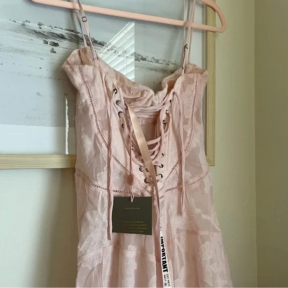 House of CB Seren Light Pink Dress - Picture 10 of 11